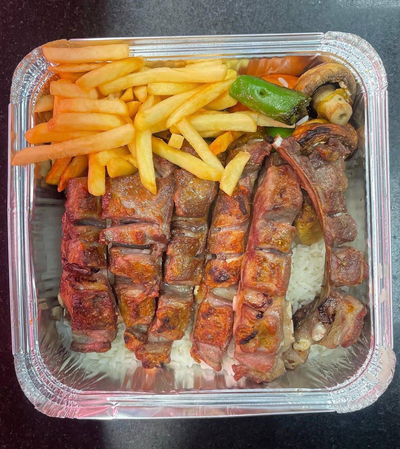 Lamb Ribs Meal