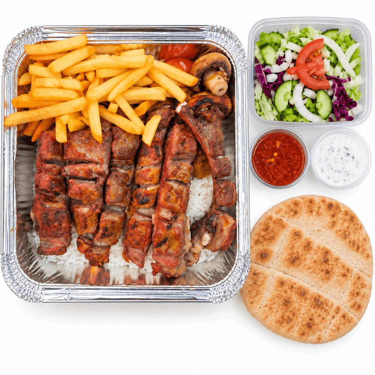 Lamb Ribs Meal