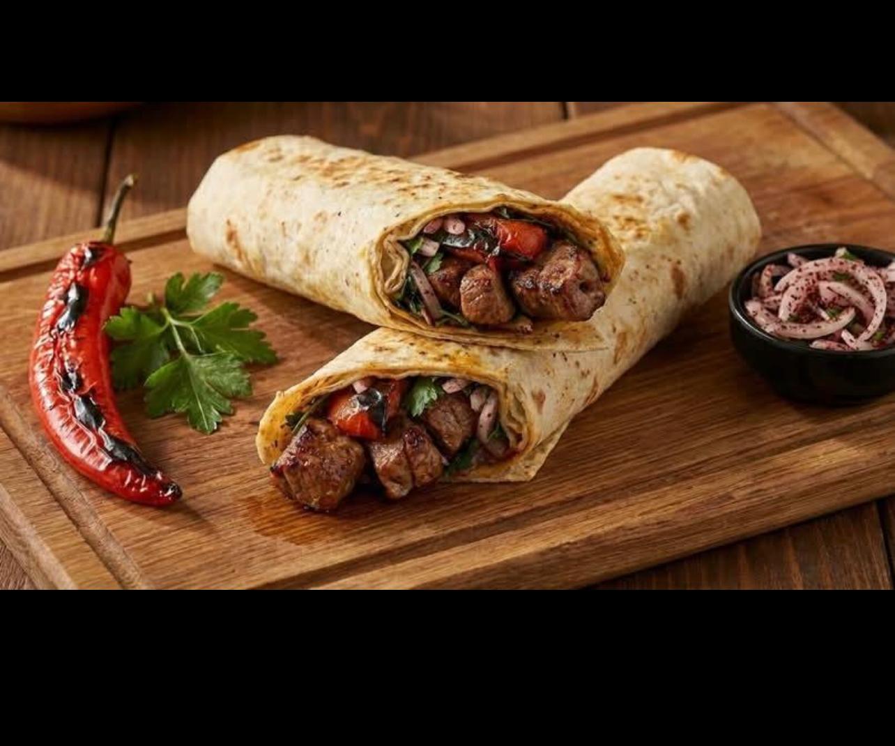 Combination Mix of 2 Kebab Wrap